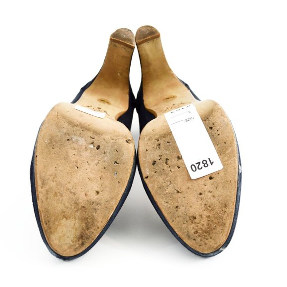 Miss Albright Suede Rhinestone Pumps #163-1820 - Picture 5 of 5